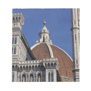 Europe, Italy, Florence. Duomo Cathedral Notepad