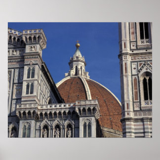 Europe, Italy, Florence. Duomo Cathedral Poster