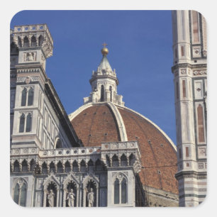 Europe, Italy, Florence. Duomo Cathedral Square Sticker