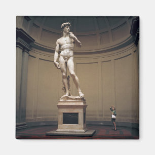 Europe, Italy, Florence. The actual size of Magnet