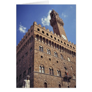 Europe, Italy, Florence. The mediaeval Plazzo