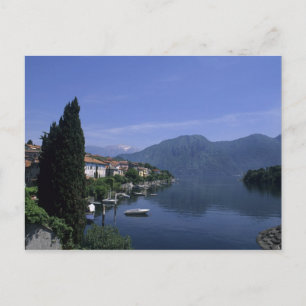 Europe, Italy, Lake Como, Tremezzo. Northern Postcard