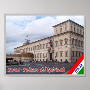 Europe - Italy - Lazio - Rome - Quirinal Palace - Poster
