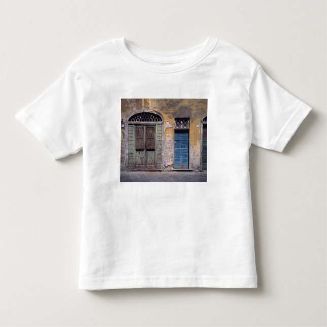 Europe, Italy, Lucca. These old doors add Toddler T-Shirt (Front)