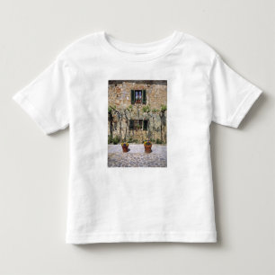 Europe, Italy, Monteriggioni. A stone house is Toddler T-Shirt