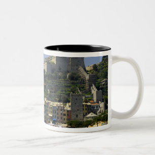 Europe, Italy, Portovenere aka Porto Venere. Two-Tone Coffee Mug