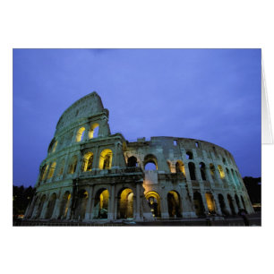 Europe, Italy, Rome. Evening view of the