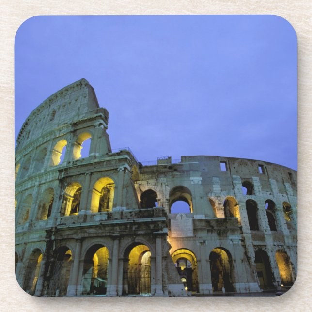 Europe, Italy, Rome. Evening view of the Coaster (Front)