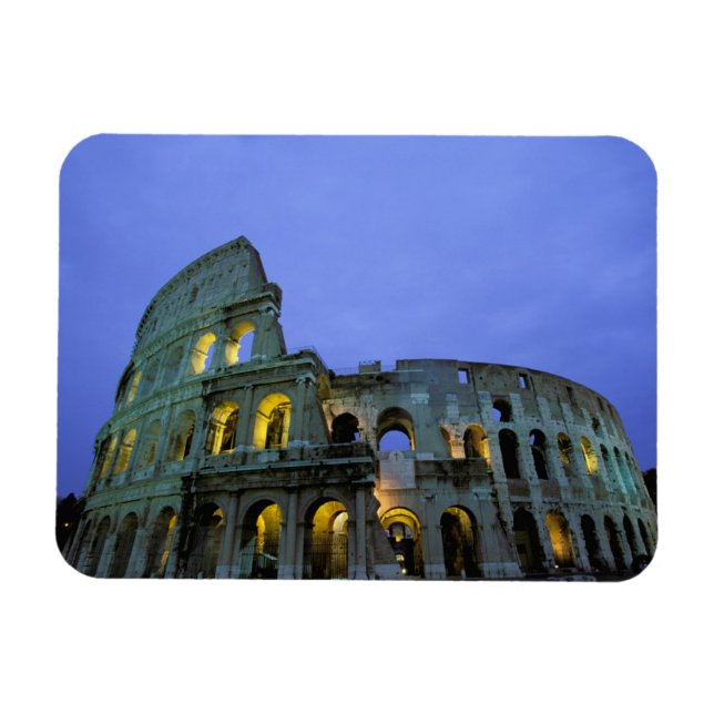 Europe, Italy, Rome. Evening view of the Magnet (Horizontal)