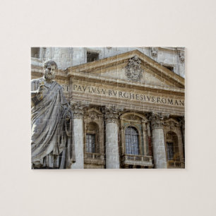 Europe, Italy, Rome. St. Peter's Basilica (aka 2 Jigsaw Puzzle