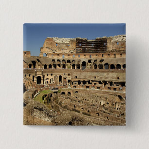 Europe, Italy, Rome. The Colosseum (aka 15 Cm Square Badge