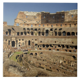 Europe, Italy, Rome. The Colosseum (aka Ceramic Tile