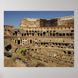 Europe, Italy, Rome. The Colosseum (aka Poster