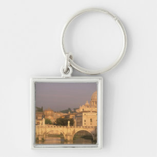 Europe, Italy, Rome, The Vatican. Basilica San Key Ring