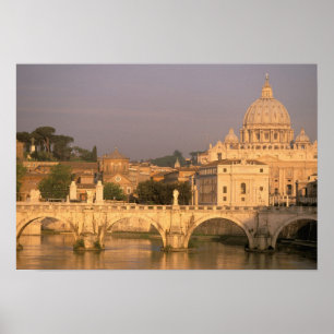 Europe, Italy, Rome, The Vatican. Basilica San Poster