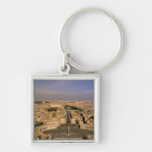 Europe, Italy, Rome, The Vatican. View from St. Key Ring