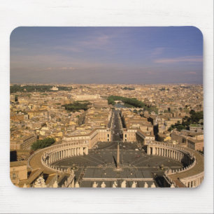 Europe, Italy, Rome, The Vatican. View from St. Mouse Pad