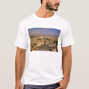 Europe, Italy, Rome, The Vatican. View from St. T-Shirt
