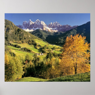 Europe, Italy, Santa Magdalena. The tiny Poster