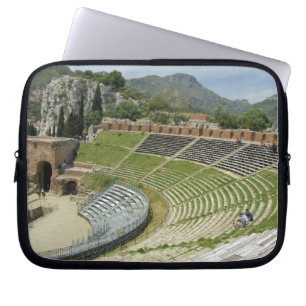 Europe, Italy, Sicily, Taormina. 3rd century Laptop Sleeve