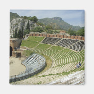 Europe, Italy, Sicily, Taormina. 3rd century Magnet