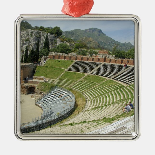 Europe, Italy, Sicily, Taormina. 3rd century Metal Tree Decoration (Front)