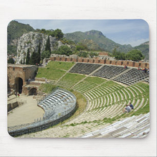 Europe, Italy, Sicily, Taormina. 3rd century Mouse Pad