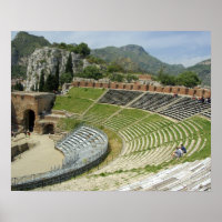 Europe, Italy, Sicily, Taormina. 3rd century