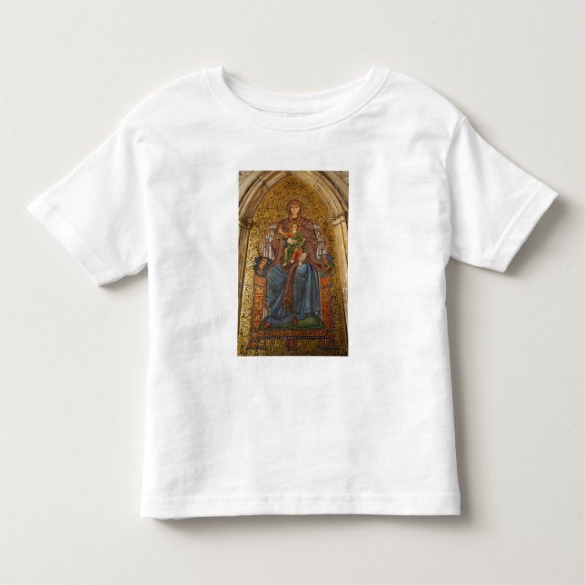 Europe, Italy, Sicily, Taormina. Madonna & child Toddler T-Shirt (Front)