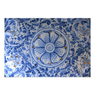 Europe, Italy, Sicily, Taormina. Traditional 3 Photo Print