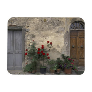 Europe, Italy, Tuscany, Chianti, Tuscan doorway; Magnet