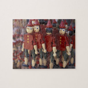 Europe, Italy, Tuscany, Collodi, Home of Jigsaw Puzzle