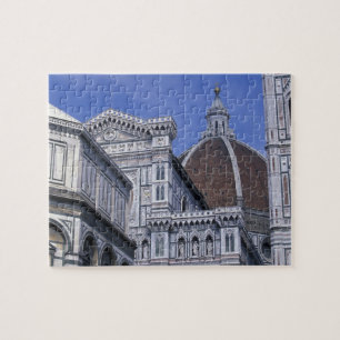 Europe, Italy, Tuscany, Florence. Piazza del 2 Jigsaw Puzzle
