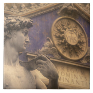 Europe, Italy, Tuscany, Florence, Piazza della Ceramic Tile