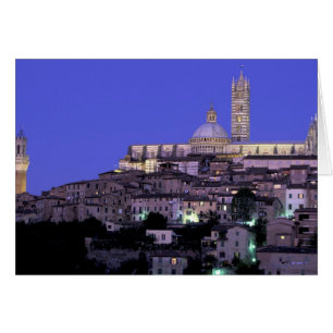 Europe, Italy, Tuscany, Siena. 13th C. Duomo and