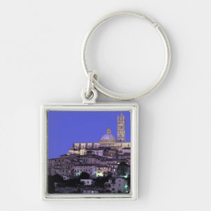 Europe, Italy, Tuscany, Siena. 13th C. Duomo and Key Ring