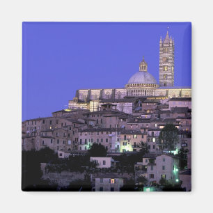 Europe, Italy, Tuscany, Siena. 13th C. Duomo and Magnet
