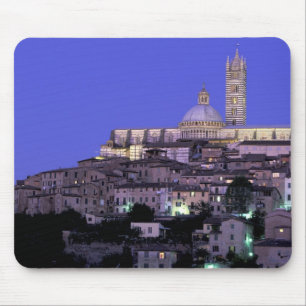 Europe, Italy, Tuscany, Siena. 13th C. Duomo and Mouse Pad