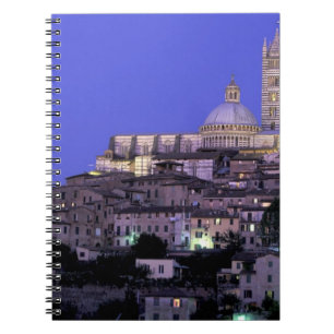 Europe, Italy, Tuscany, Siena. 13th C. Duomo and Notebook