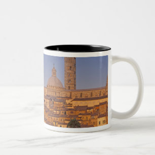 Europe, Italy, Tuscany, Siena. 13th century 3 Two-Tone Coffee Mug