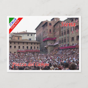 Europe - Italy - Tuscany - Siena - Il Palio - Postcard