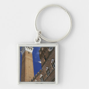 Europe, Italy, Tuscany, Siena. Torre del Key Ring