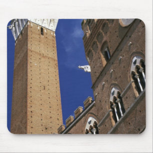 Europe, Italy, Tuscany, Siena. Torre del Mouse Pad