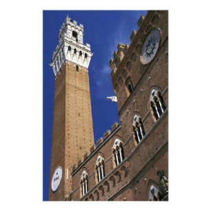 Europe, Italy, Tuscany, Siena. Torre del Photo Print