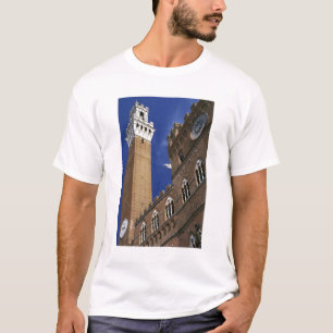 Europe, Italy, Tuscany, Siena. Torre del T-Shirt