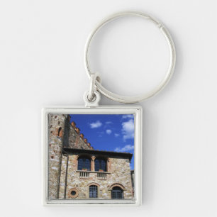 Europe, Italy, Umbria, Chianti, Montebenichi. Key Ring