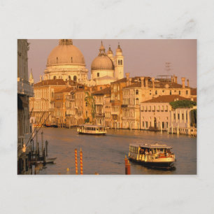 Europe, Italy, Veneto, Venice. Sunset view of Postcard