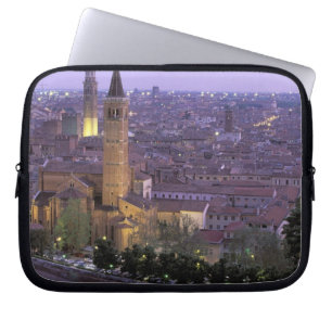 Europe, Italy, Veneto, Verona. View from Castel Laptop Sleeve