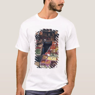 Europe, Italy, Venice area. Colourful fruits and T-Shirt
