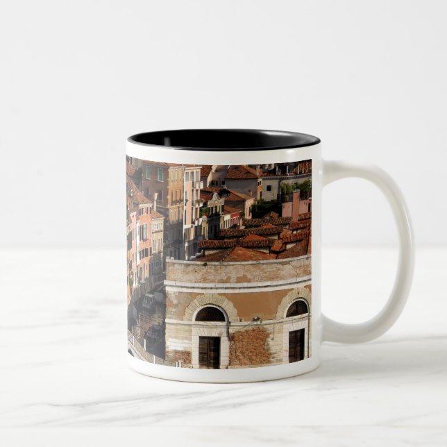 Europe, Italy, Venice. Canal views. UNESCO Two-Tone Coffee Mug (Right)